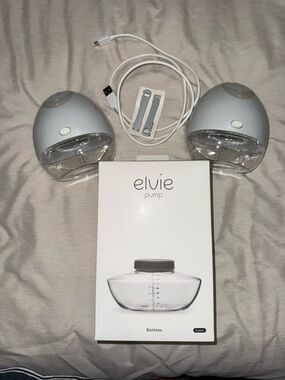 Elvie OG Pump Replacement Bottles & Accessories